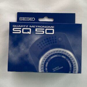 SEIKO Quartz Metronome SQ50 In Original Box - EUC